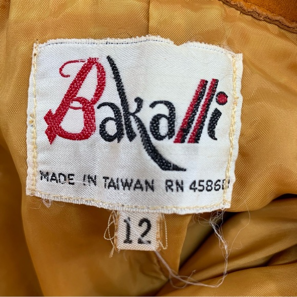 Vintage 70's Bakalli Genuine Suede Leather Pants - Picture 10 of 16